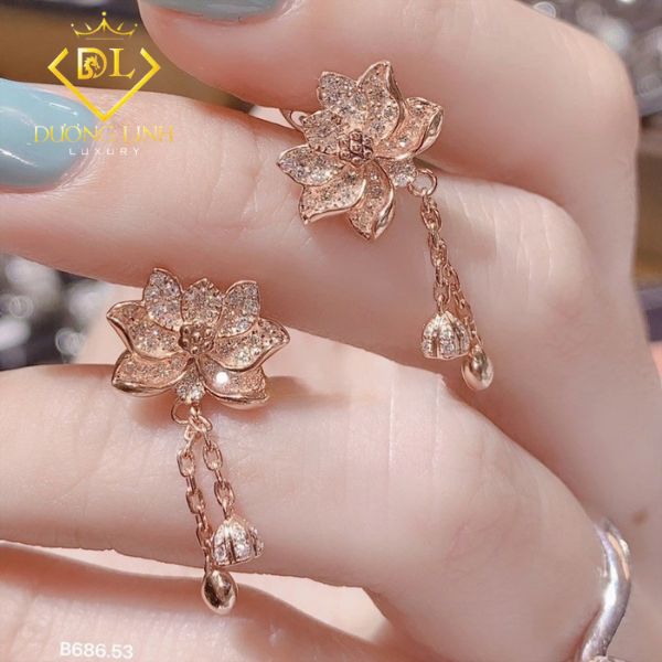 Bông Tai Kim Cương – B686.53